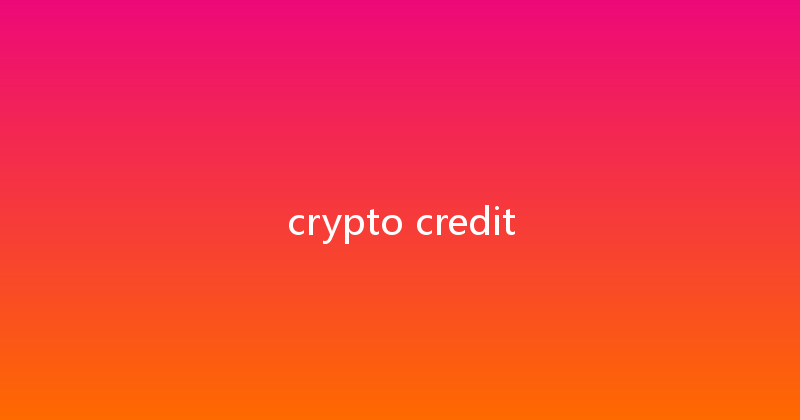 crypto credit 
